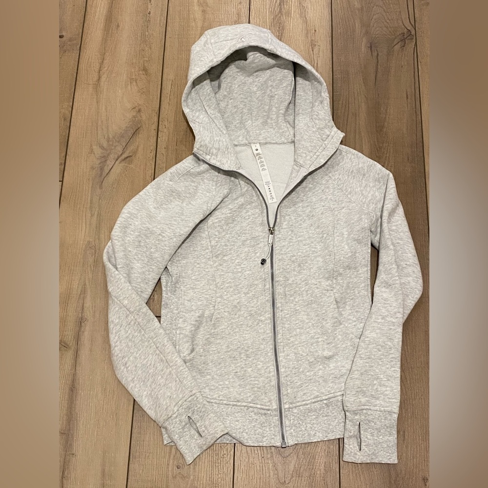 Lululemon full zip scuba